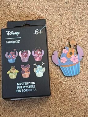 Loungefly Stitch Cupcake Sample Mystery box pins NIB